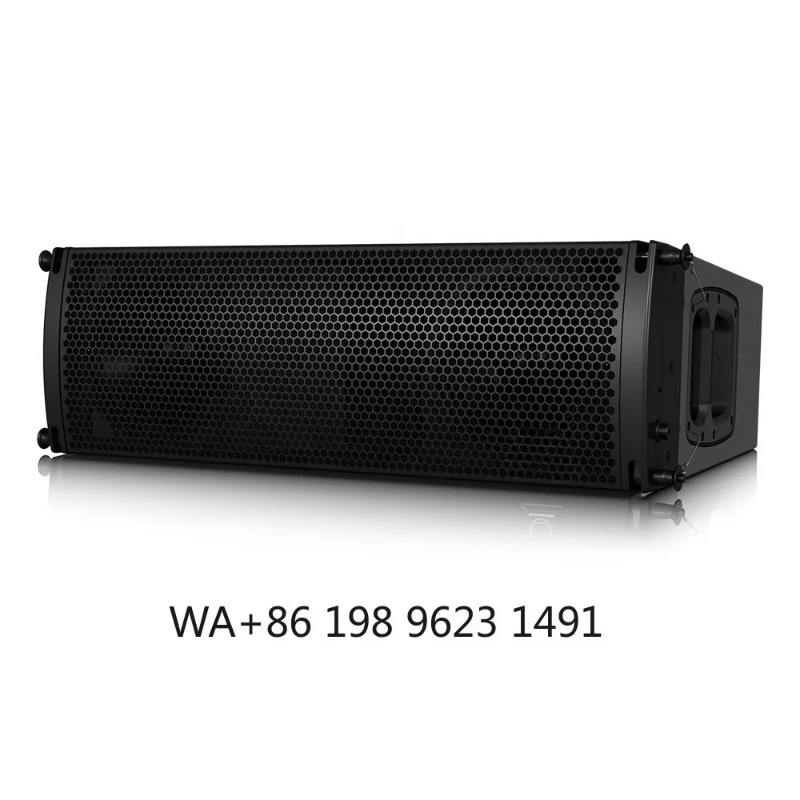 Dual 8 Inch Passive Line Array Speaker Box Professional Audio System for Indoor Stage Performance Event