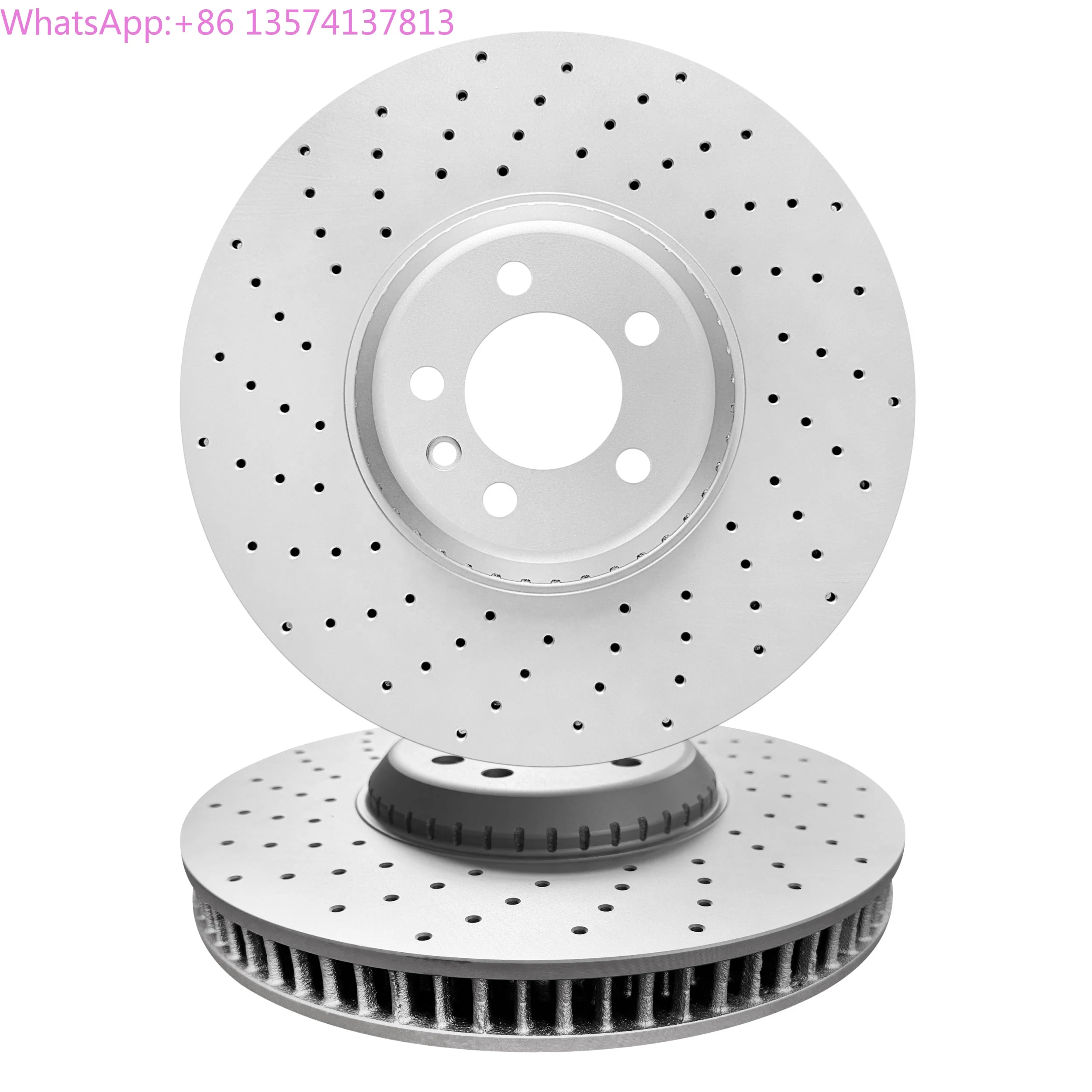 

LR153507 Left and Right Perforated Replacing Brake Rotor for LAND ROVER Range Rover L460 Sport L461