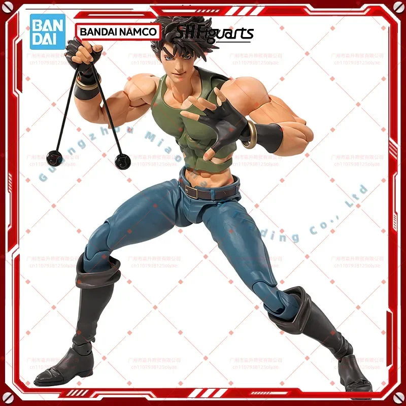 

In Stock Genuine Bandai JoJo's Bizarre Adventure Model Kit SHF Joseph Joestar Anime Action Figure Collection Finished Model Toys