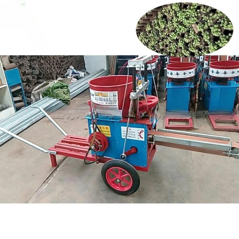 Plant seedling transplanting bowl machine 2 horsepower vegetable bowl machine