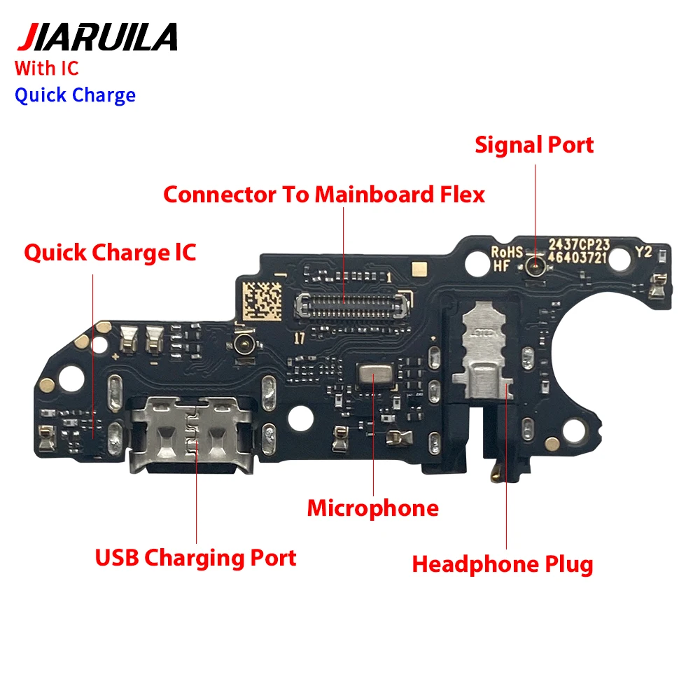 10Pcs , Charging Port Flex Cable For Huawei Honor 90 Lite 200 Pro 50 SE 70 Pro 5G 90 Pro 200 Lite USB Charger Dock Connector