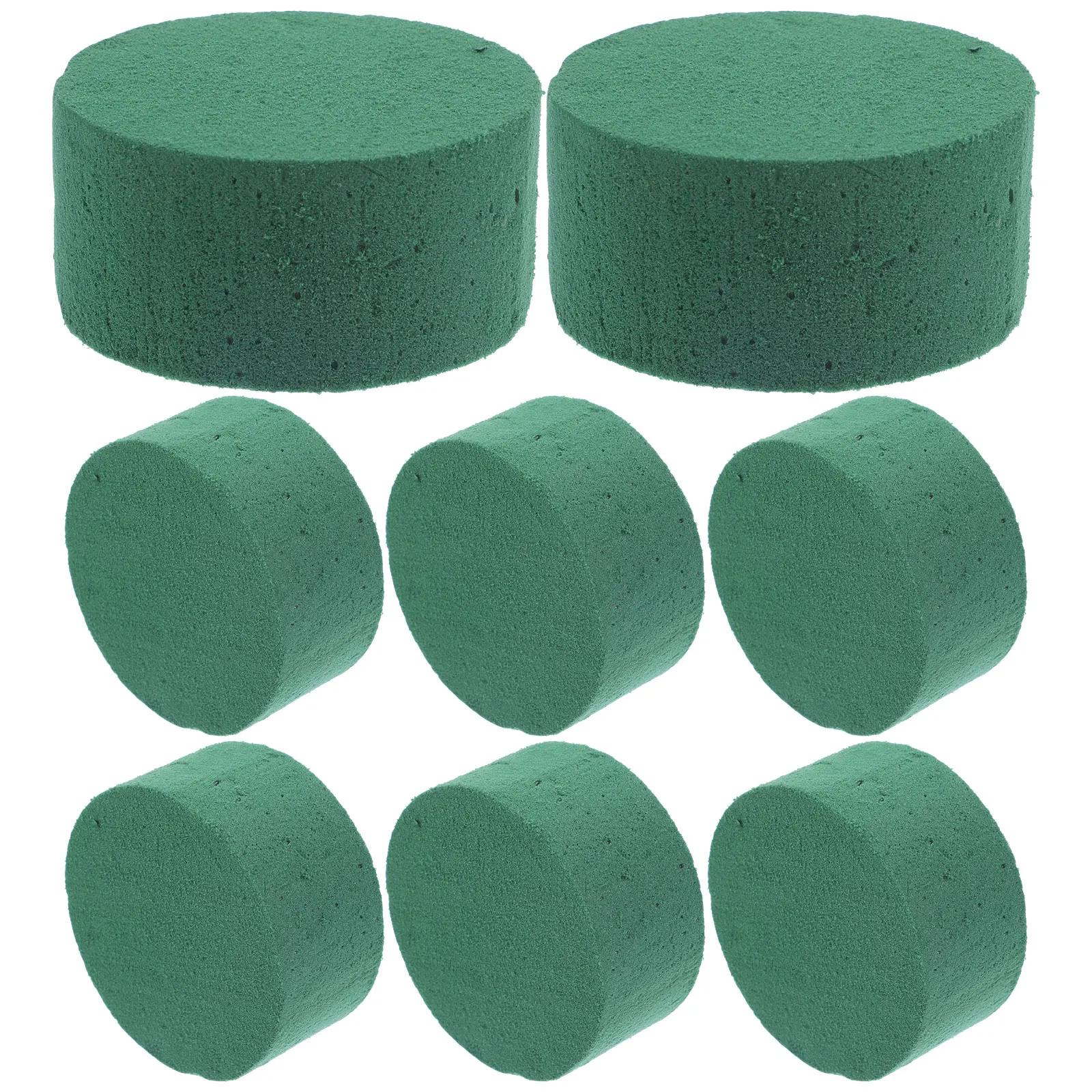 8 pezzi di fango floreale 8x4 cm assorbimento schiume floreali rotonde composizioni floreali schiume disposizione forniture per eventi