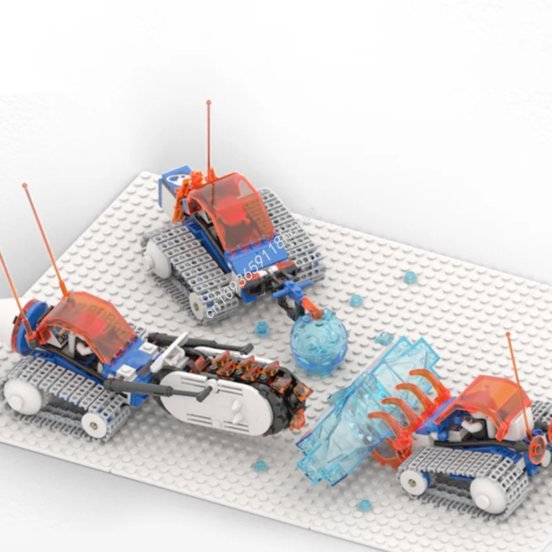 

653pcs MOC Ice Removal Team Space Planeted Model Building Blocks DIY Creative Christmas Gift Idea Toy Education Kids Birthday