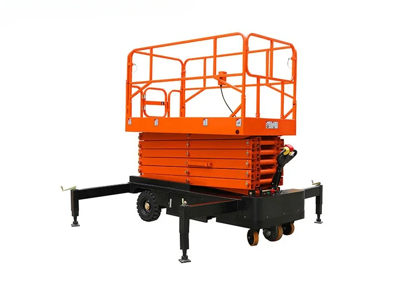 Traction electric lifting platform (II) type 8/12 meter high working lift scissor lift