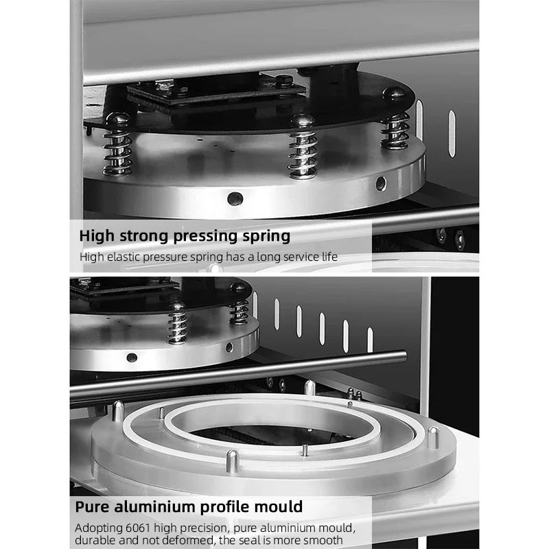 Máquina de sellado térmico, sellador de bandejas con tapa de contenedor de papel de aluminio redondo eléctrico, diseño de embalaje personalizado, buen precio, a la venta