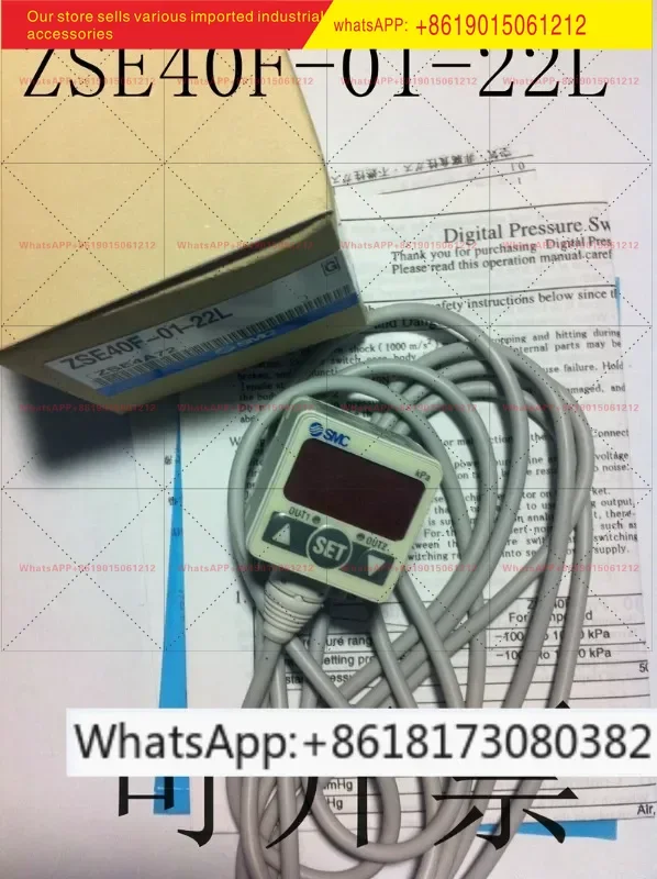 1 piece  composite pressure switch ZSE40F-01-22L ZSE40F-01-62L ZSE40F-W1-22