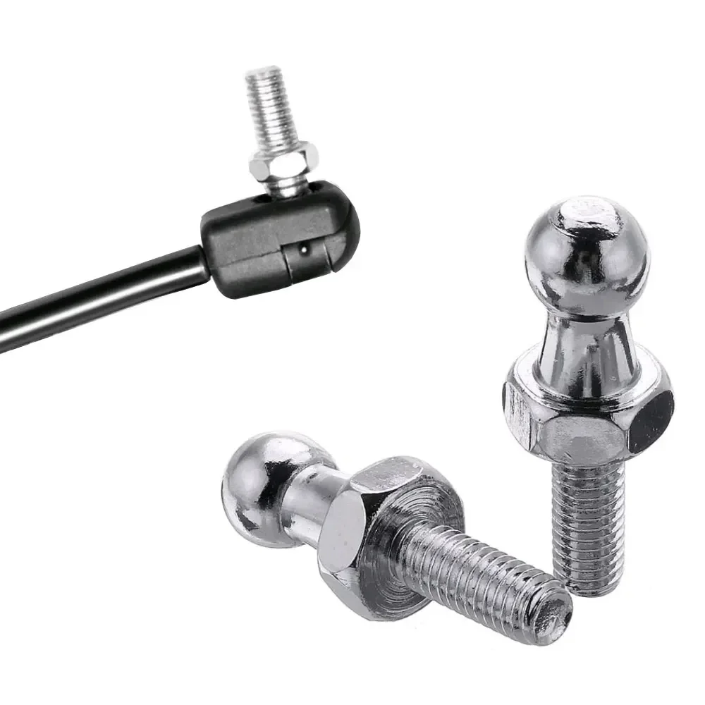 

2Pcs M6/M8 Universal Gas Strut Rod End Fitting Ball Pin Connector Joint Valve Thread Head for Car Front Bonnet Trunk Boot Home