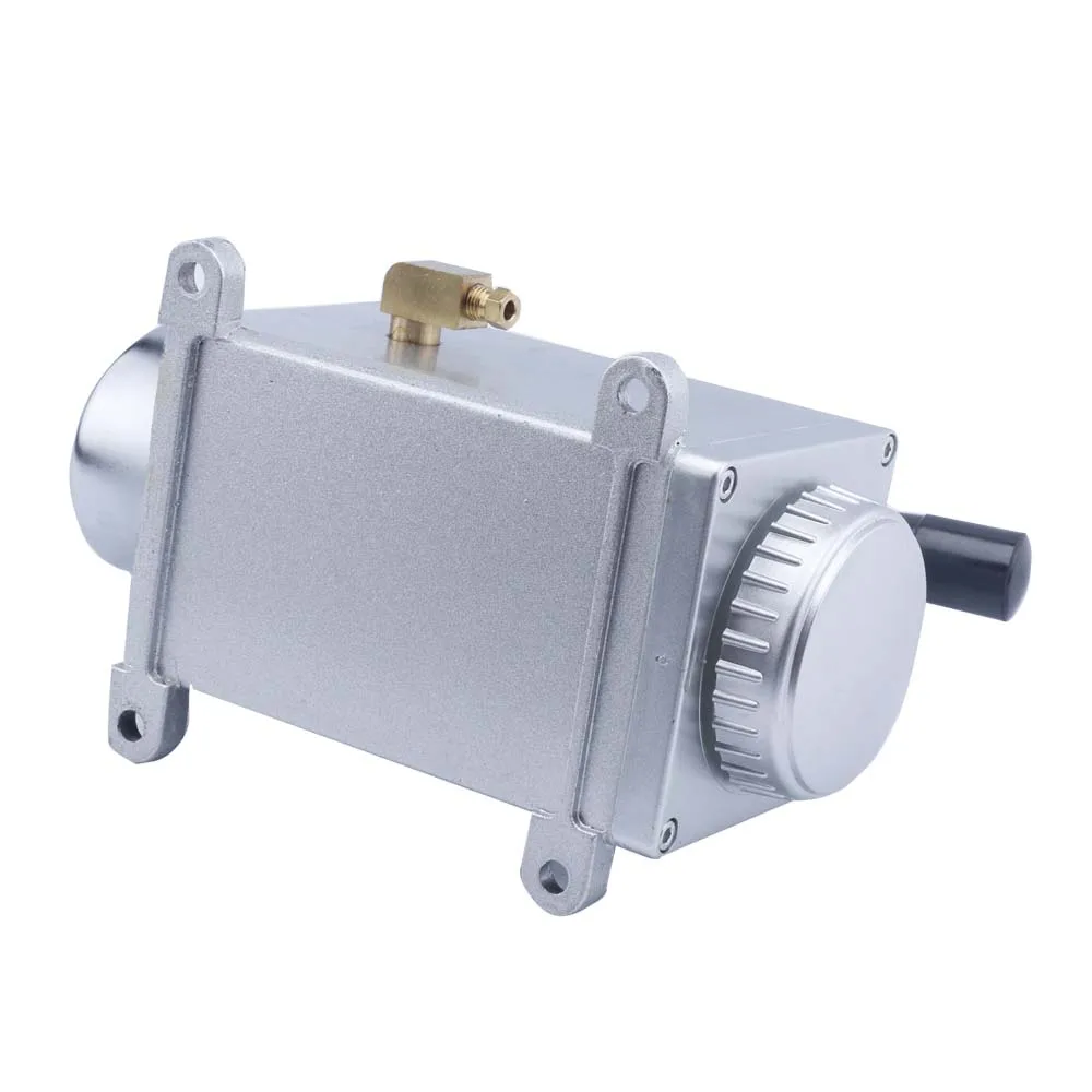 Lubricating Manual Oil Pump Hand Lubrication 500CC CNC 4mm Double or single Outlet Port Manual Lubricating Pump