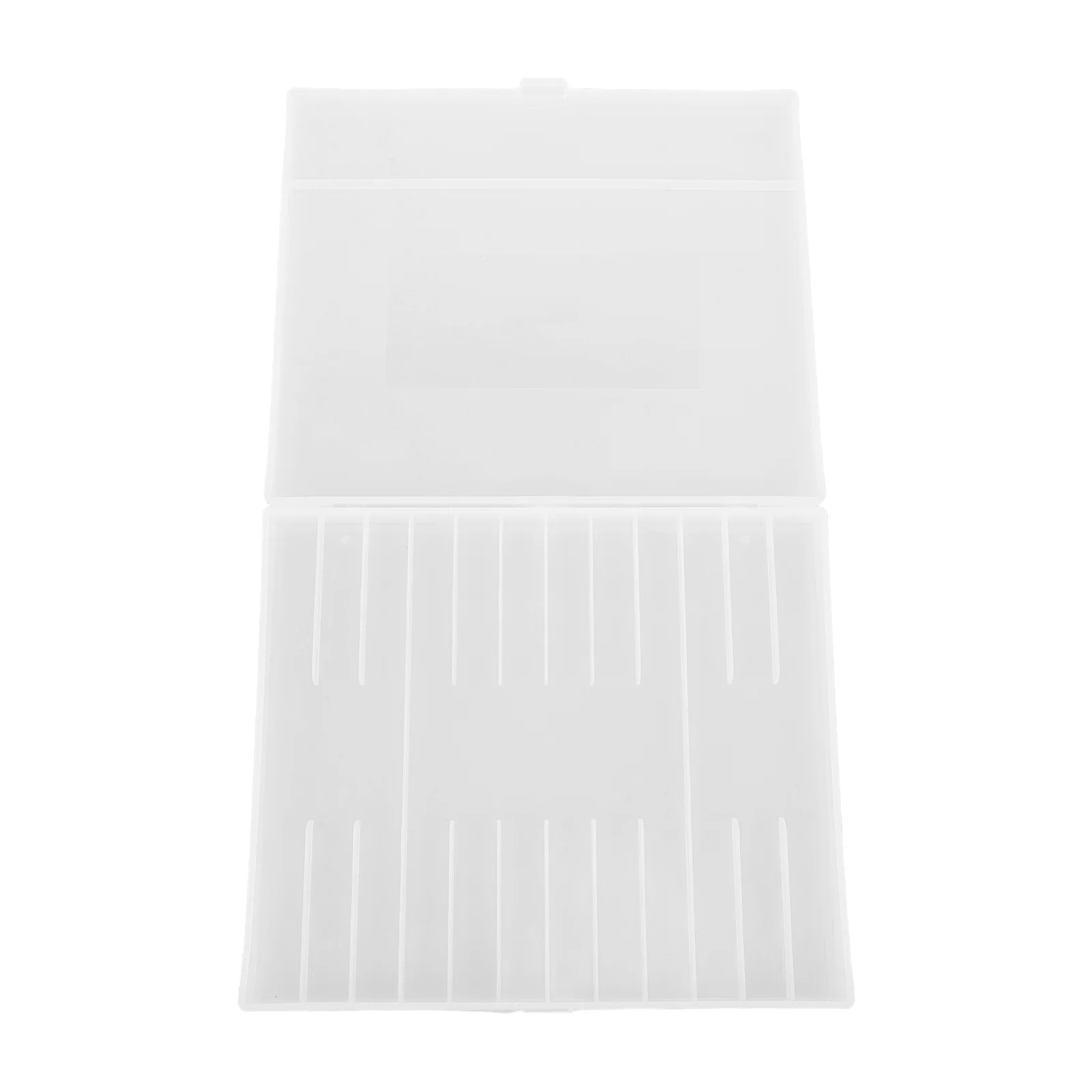 Stationery Storage Box Pen Display Case Containers Multiple Slots Multi-use Boxes Plastic Hard Pencil Fountain