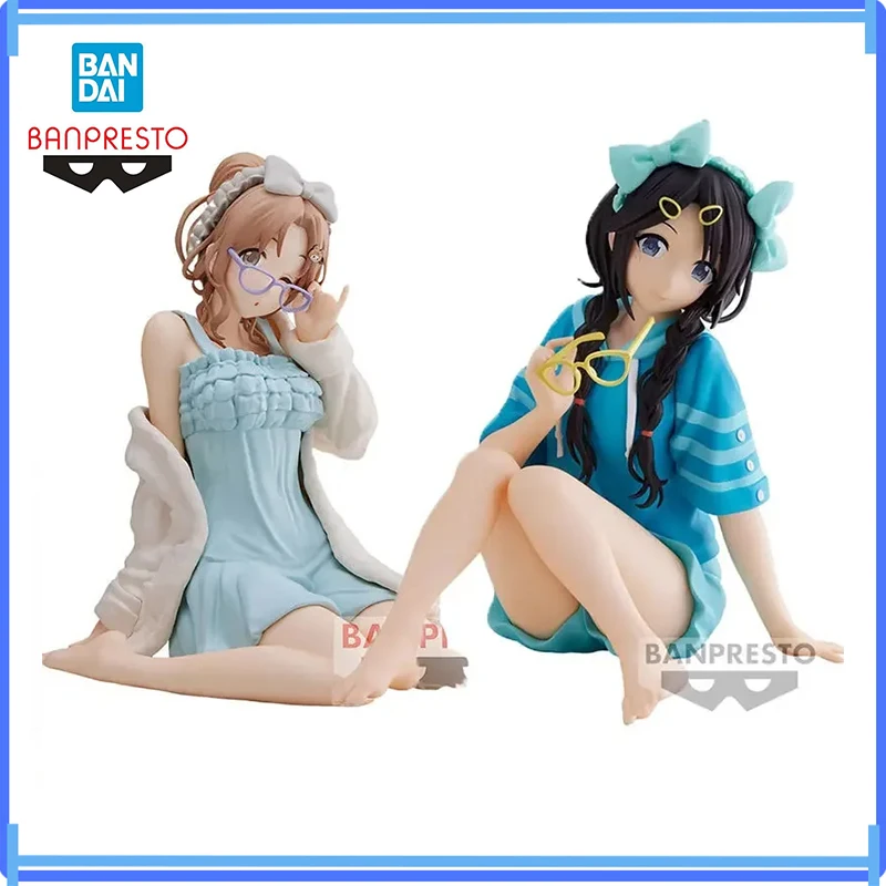 Bandai Original In Stock The Idolm@ster Shiny Colors Ichikawa Hinana Mitsumine Yuika Anime Action Figure Model Boxed Toys Gift