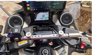 

750 motorcycle dedicated audio syste