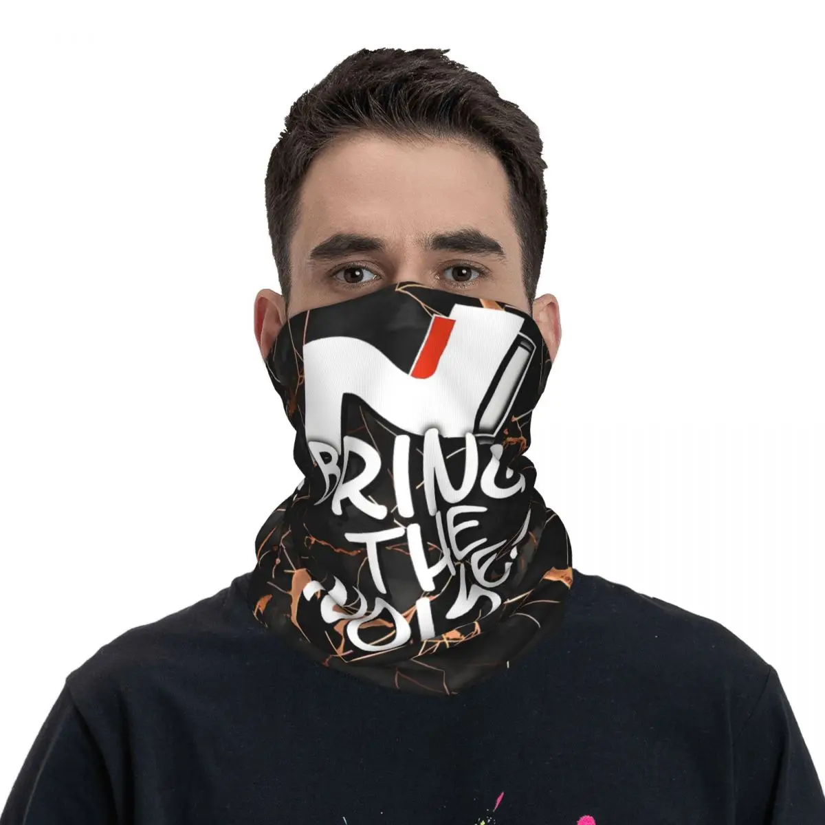 Unisex adulto bandana pescoço capa, N-trazer o adesivo de ruído, motocicleta clube N corrida, envoltório lenço, corrida, inverno