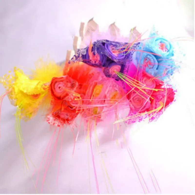 

50PCS Flower Ballpoint Pen Decorative Rose Ballpoint Pens Craft Pen Gift Stationery