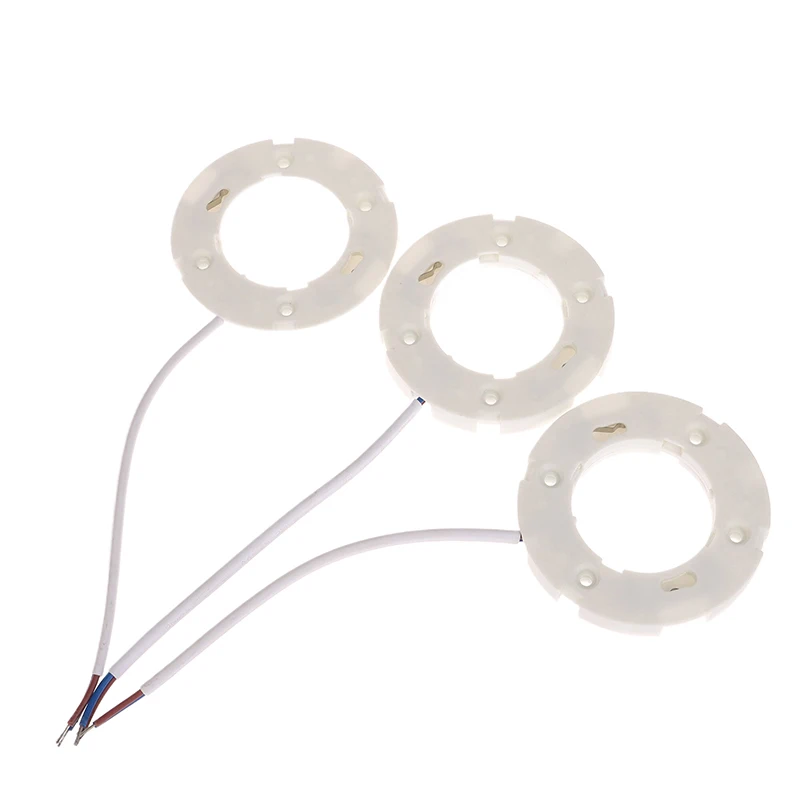 

Комплект из 5 шт. белых патронов GX53 (7,5 см) для светодиодных и люминесцентных ламп GX53, держатели для потолочных и настенных светильников, для ламп GX53 с выводами.