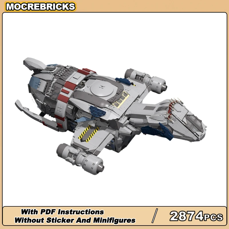 

Classic Film Series MOC Building Blocks Firefly-Class Serenitys Space Cruiser DIY Assembly Technology Model Bricks Collector Set