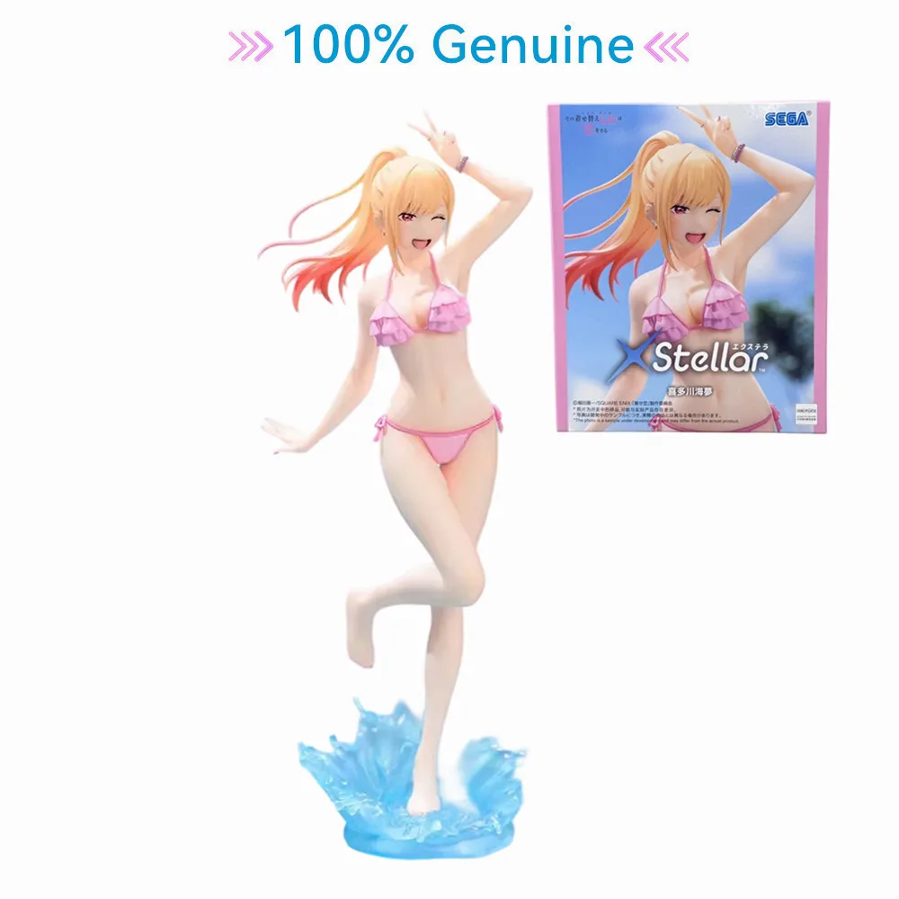 

Оригинальная фигурка SEGA XStellar My Dress Up Darling, аниме-персонаж Китагава Марин, ПВХ, 20 см, модель, игрушка, подарок
