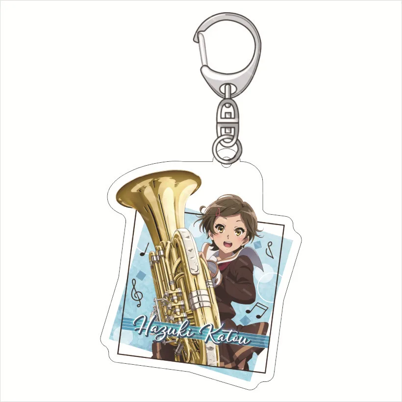 Charme Anime Hibike, Charme Porte-clés en acrylique Euphonium, modèle de personnages cosplay, accessoires d'ornement, cadeaux de collection de marchandises