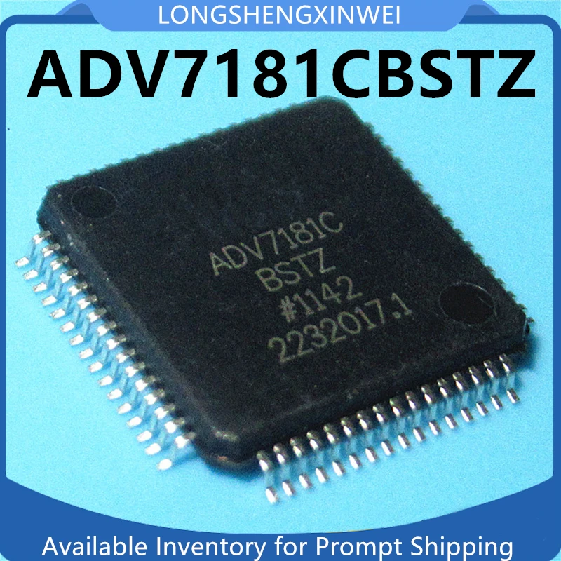 1PCS New Original ADV7181CBSTZ ADV7181C LQFP64 Multi-format SDTV Video Decoder and RGB Chip