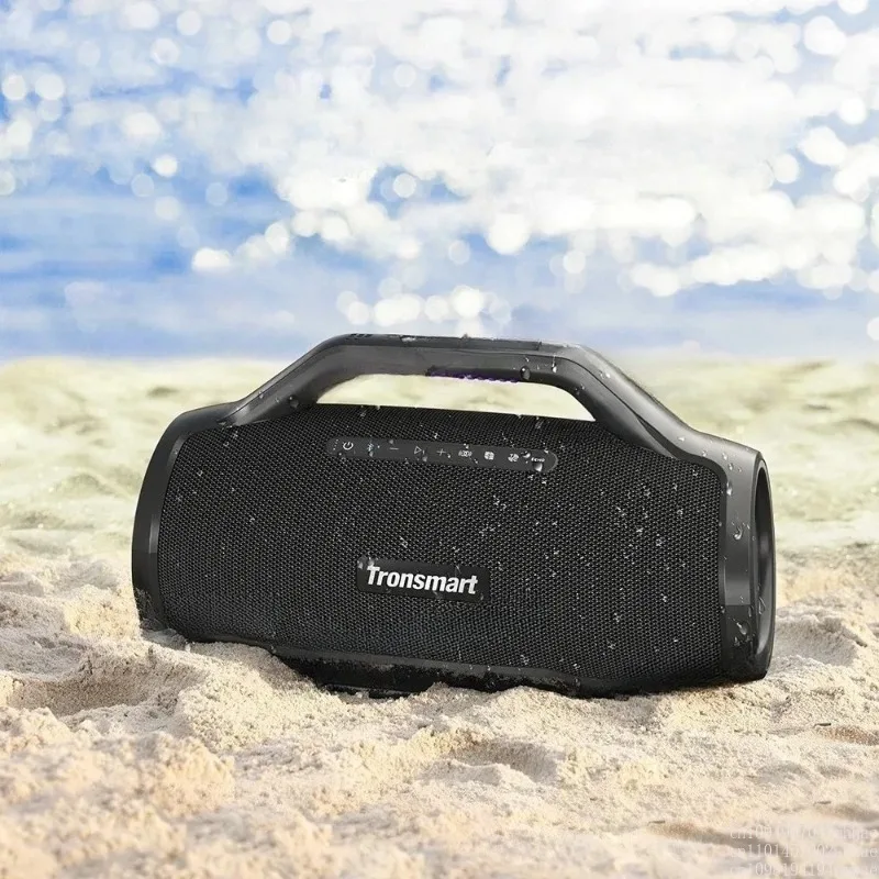 En Stock, Altavoz Inalámbrico Potente Tronsmart Bang Max de 130W, Portátil, con Correa para Actividades al Aire Libre, Bluetooth 5.3, Resistente al Agua IPX6