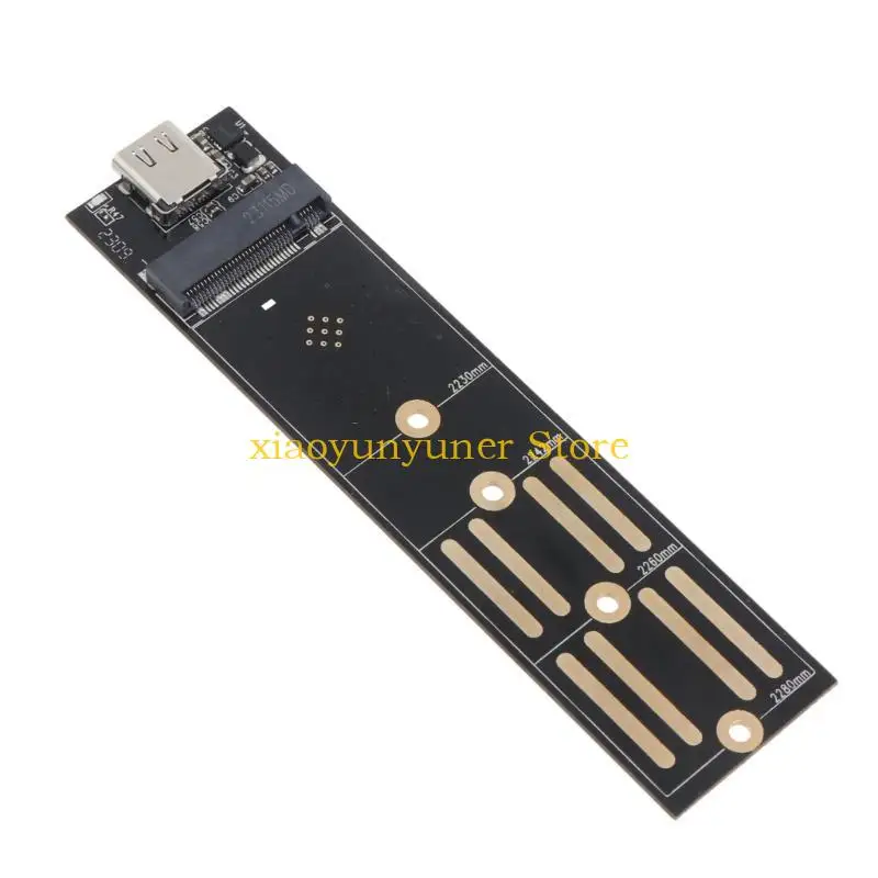 P9JB NVMe NGFF SSD ke Adaptor USB3.1 10G untuk Hard Drive Eksternal Kunci B+M