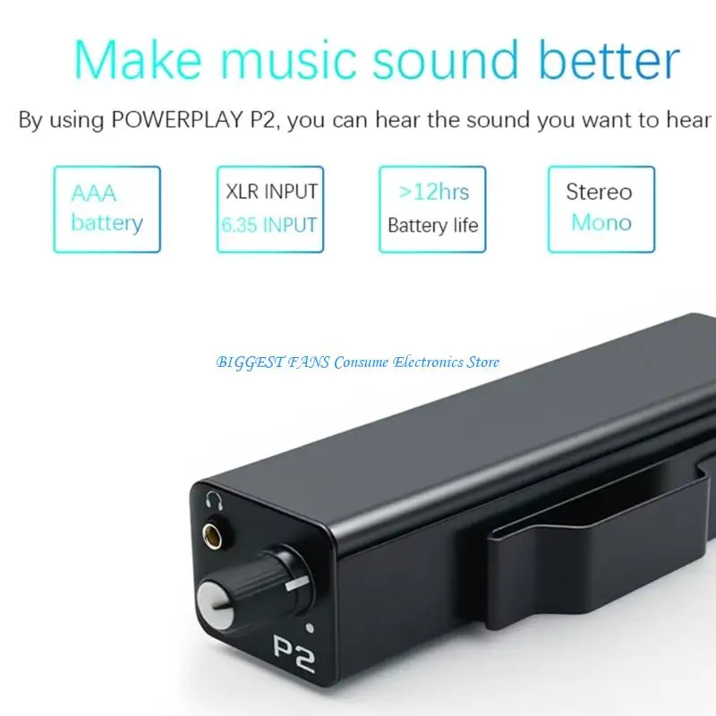 Przenośne urządzenie do wzmacniacza dousznego do poprawy muzyki