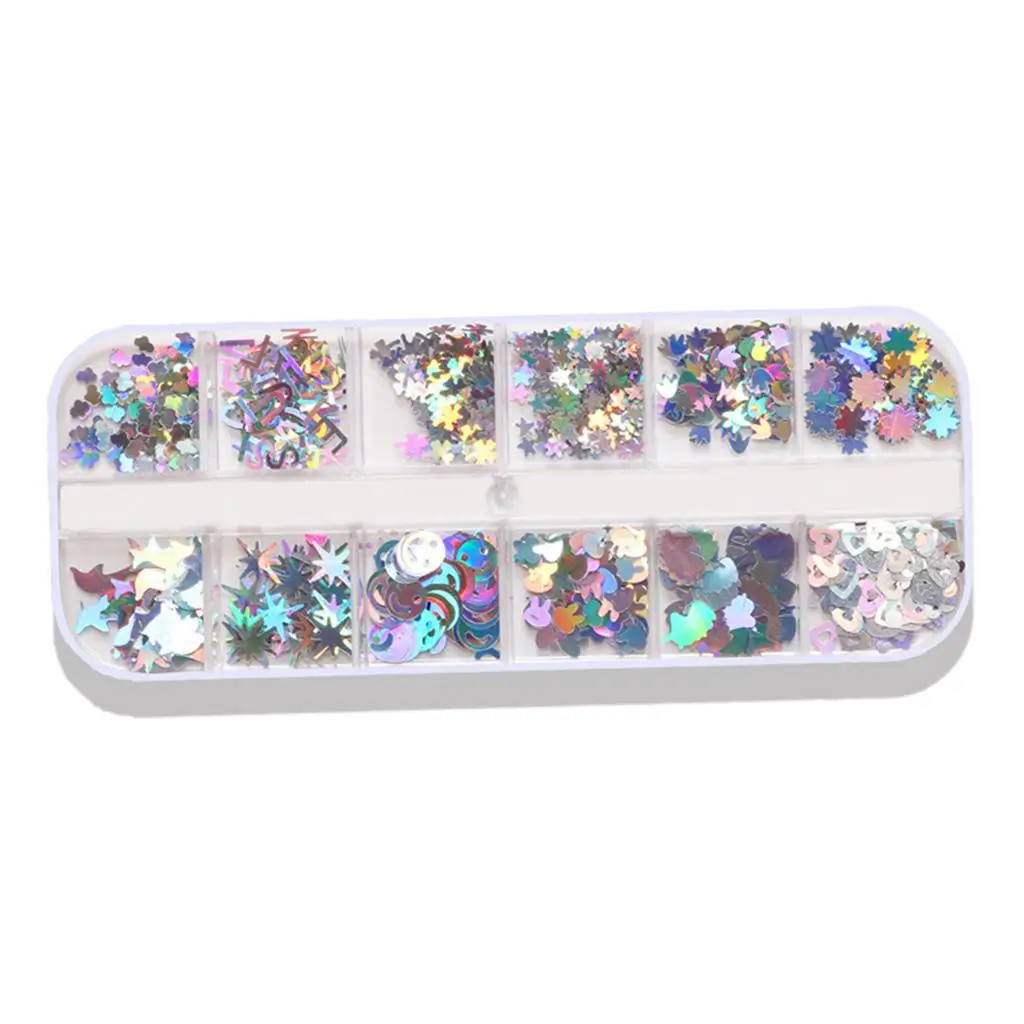 プロのDIYクラフトネイルパレット箔フレークネイルアート用品