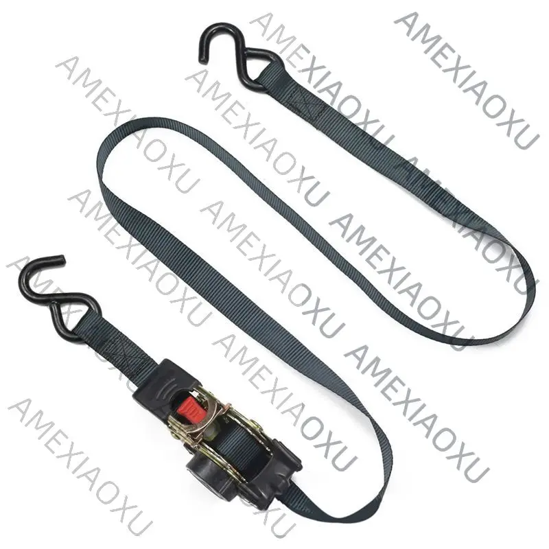 

Strange Universal Tools Tie Down Belts With Automatic Rollup Auto Retractable Easy To Carry Ratchet Tie Down Starp S-Hooks, Dura