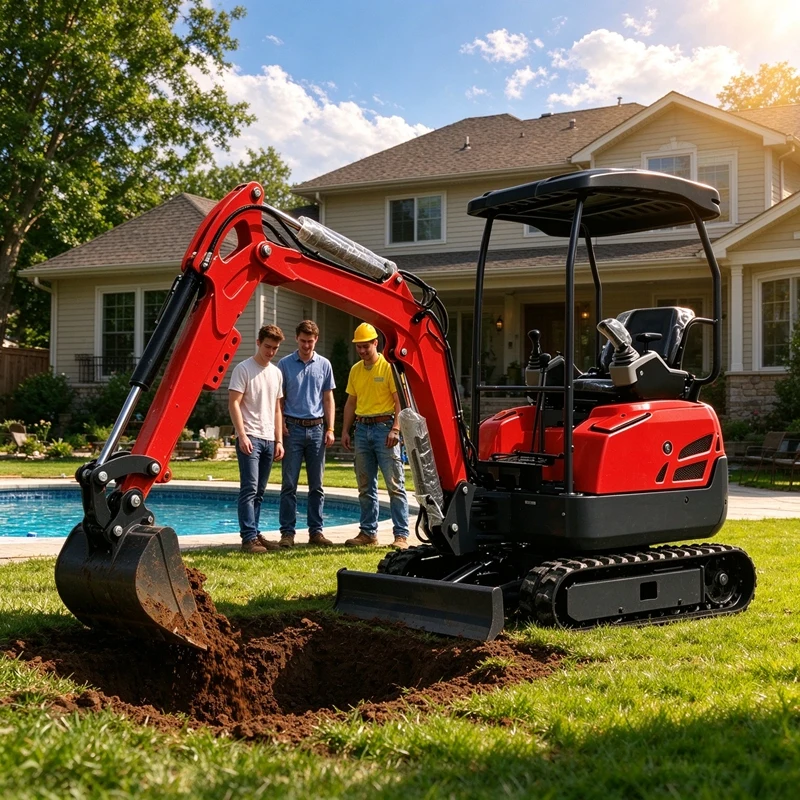 Mini Excavator Diesel CE Kubota/Yanmar Epa/Euro 5 Construction Pelleteuse pelle Tools Tractors Home Excavadora Reliable