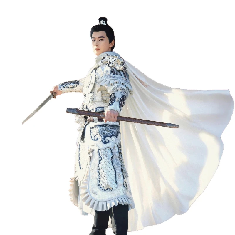 

Five Tiger General Changsheng General Dragon Scale Armor Metal Real Wearable