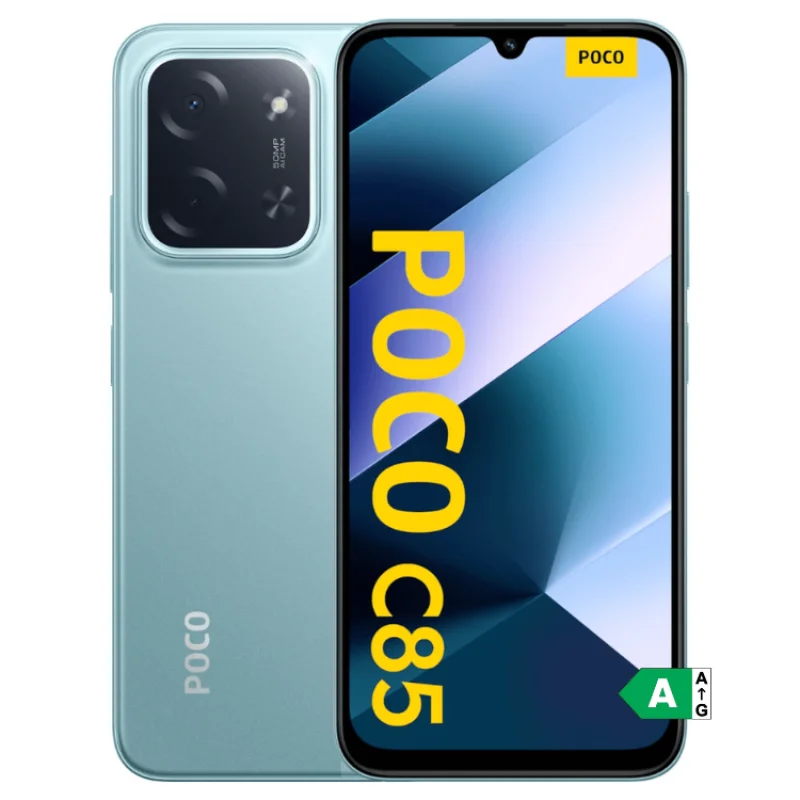Xiaomi POCO C85 Smartphone NFC 50MP dubbele camera met AI 6.9 meeslepend display, krachtige octa-core processor 6000mAh