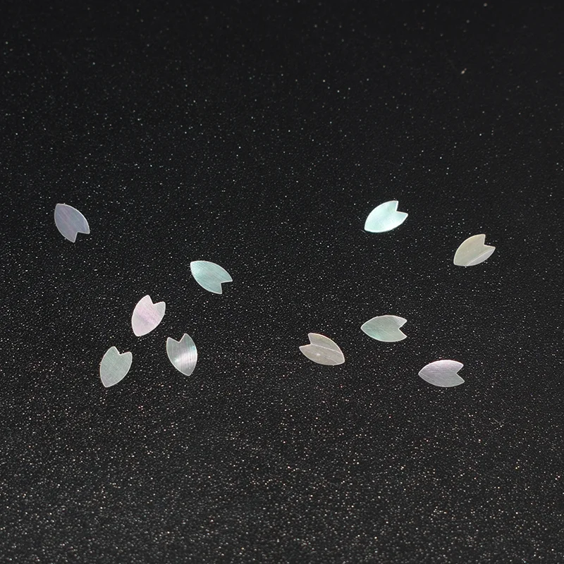 1 LOT Natural Abalone Shell Fish Tail Pieces Mother of Pearl Shell for DIY Lacquer Jewelry Making Guitar Inlay Luthier Builder