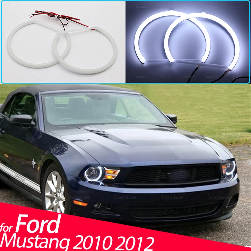 

Дневные ходовые огни «ангельские глазки» для Ford Mustang 2010 2011 2012, 2 года гарантии