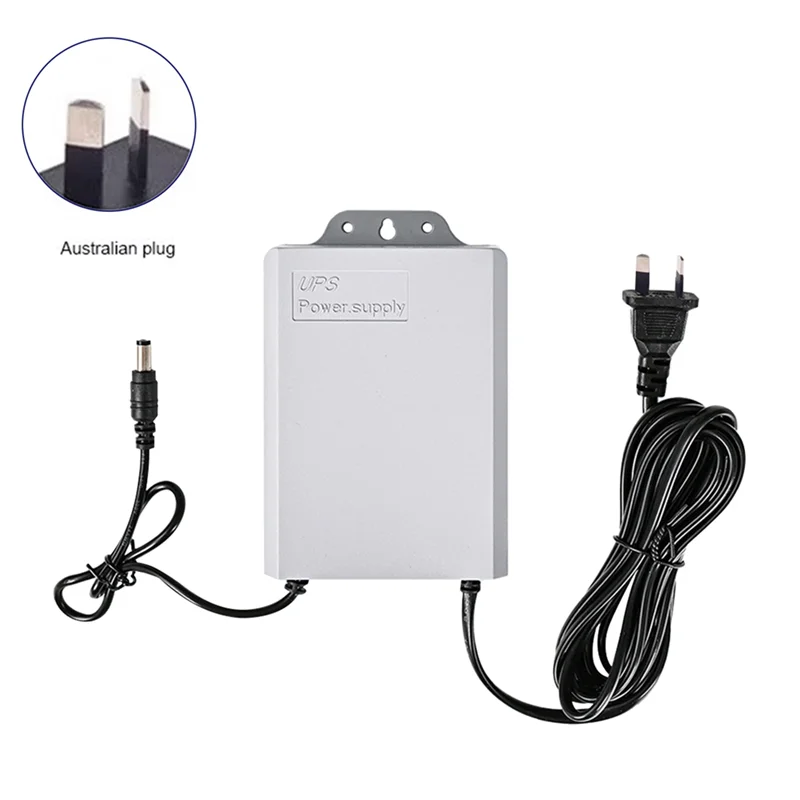 BAAY 12V-2A مصدر طاقة غير منقطع لواي فاي، راوتر، مودم، كاميرا أمان صغيرة UPS بطارية احتياطية حامي الاتحاد الأفريقي التوصيل