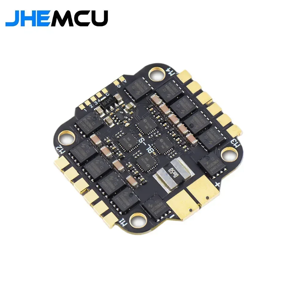 JHEMCU RuiBet 60A/65A 3-6S/65A 8S Dshot600 BLHELI_S 4in1 ESC Integrierte TVs Rohr Pole Abstand 30,5x30,5mm FPV Freestyle Drone