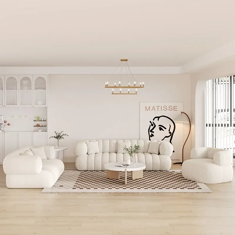 Minimalist White Sofa Children Couples Puff Relaxing Sofa Cinema Bedrooms Sofas Modernos Para Sala Living Room Furniture