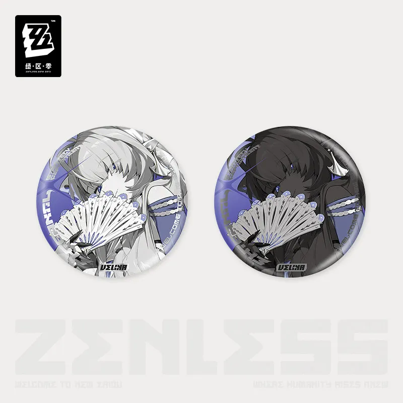 Cosplay officiel du jeu Zenless Zone Zero ‌   Série de peintures d'ombres : Figurines réfléchissantes, Cadeau, Décoration de sac à dos, Cadeau d'anniversaire