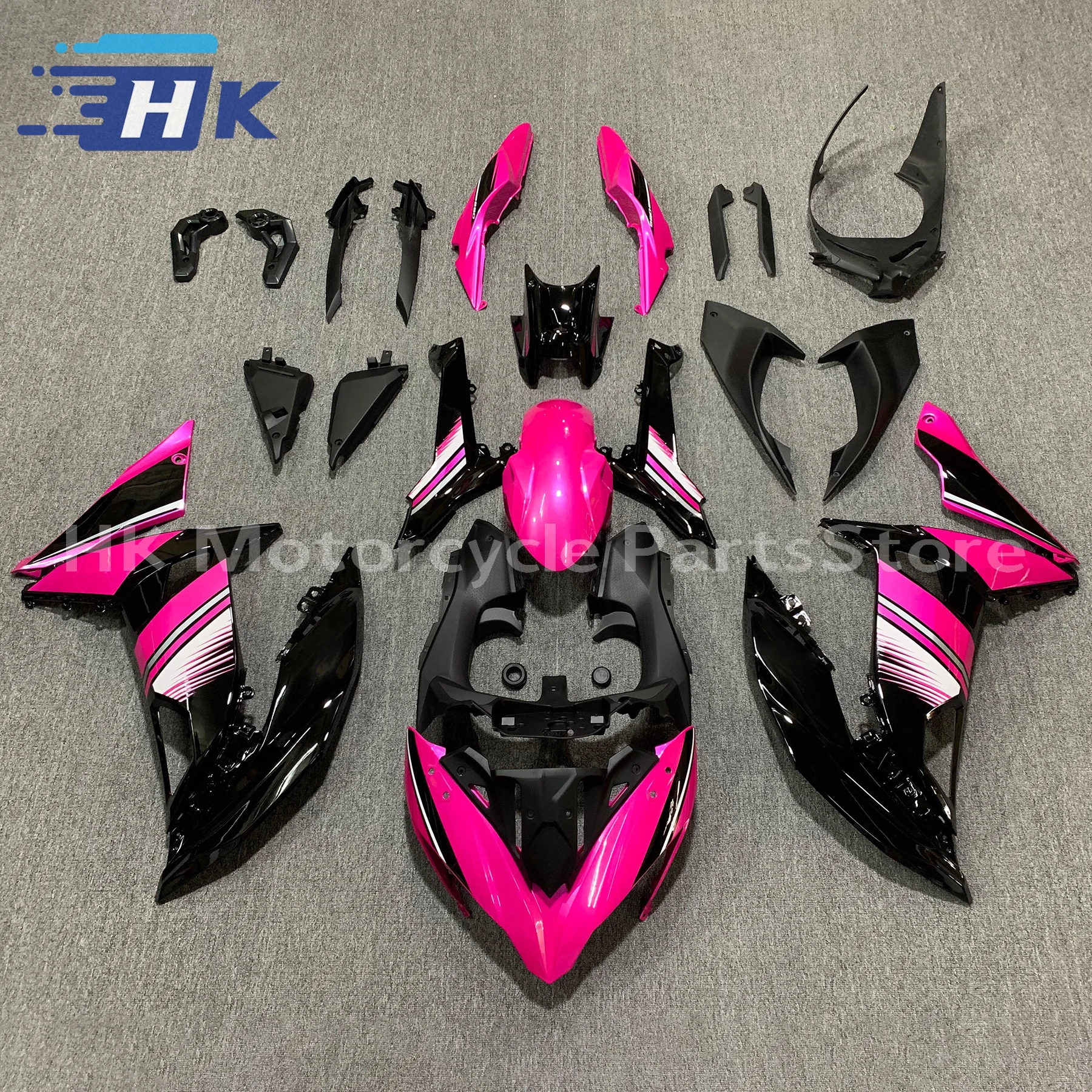 

Обтекатели подходят для NINJA 650 ER-6F EX650 2017-2019, аксессуары для мотоциклов, комплект обтекателей NINJA 650 ER6F 2018 17 18 19