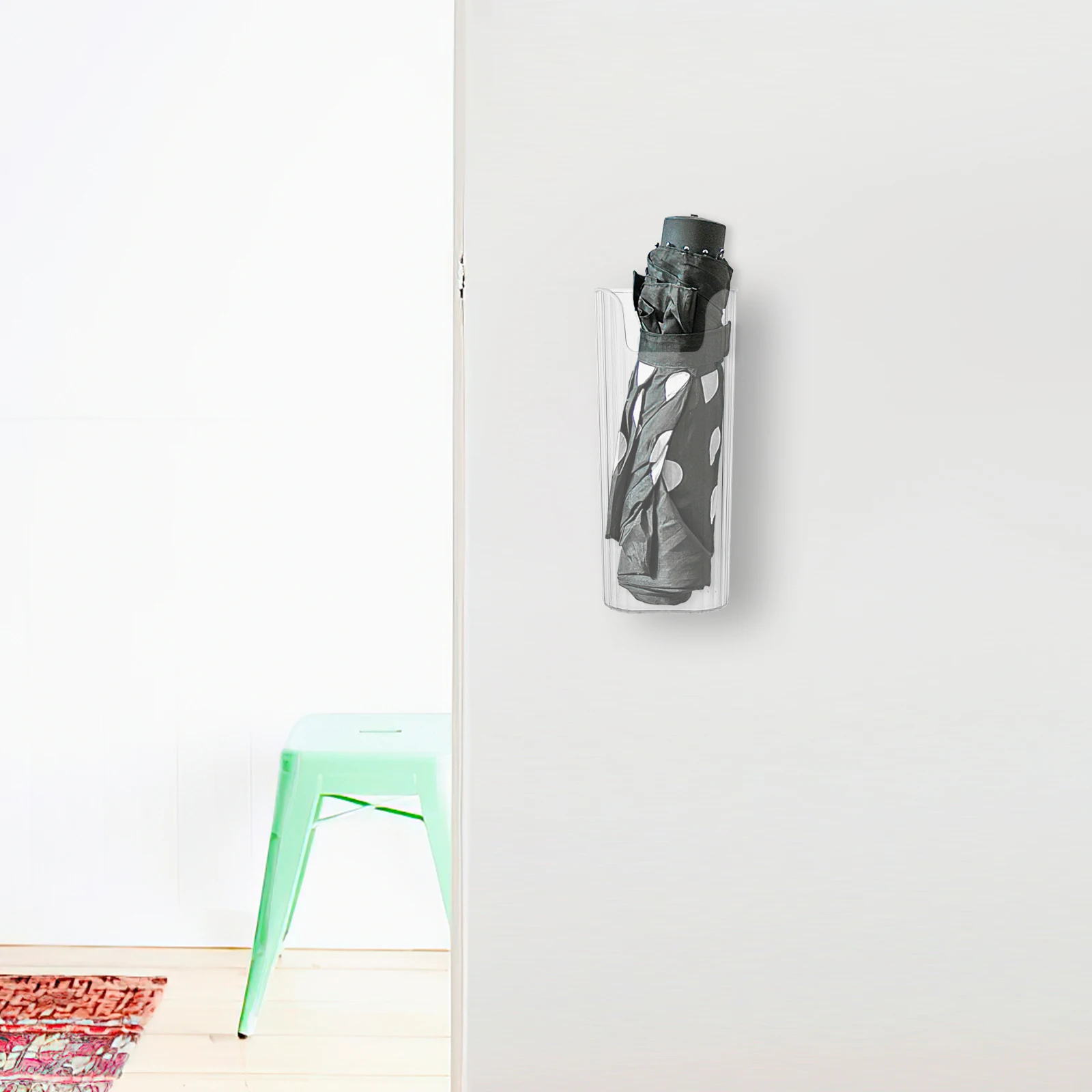 

Umbrella Storage Holder Wall Mounted Umbrella St for Entryway Large Windproof Rain Strong Decor ganizer