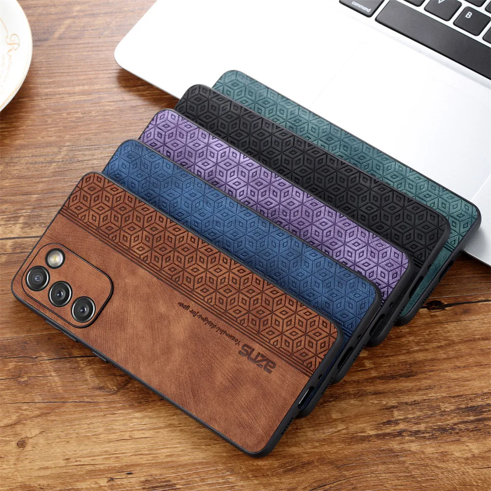 For Samsung Galaxy S20 FE Чехол для back cover Skin Feel Shockproof Leather Case Soft Funda For Galaxy S21 S22 S23 Plus Ultra