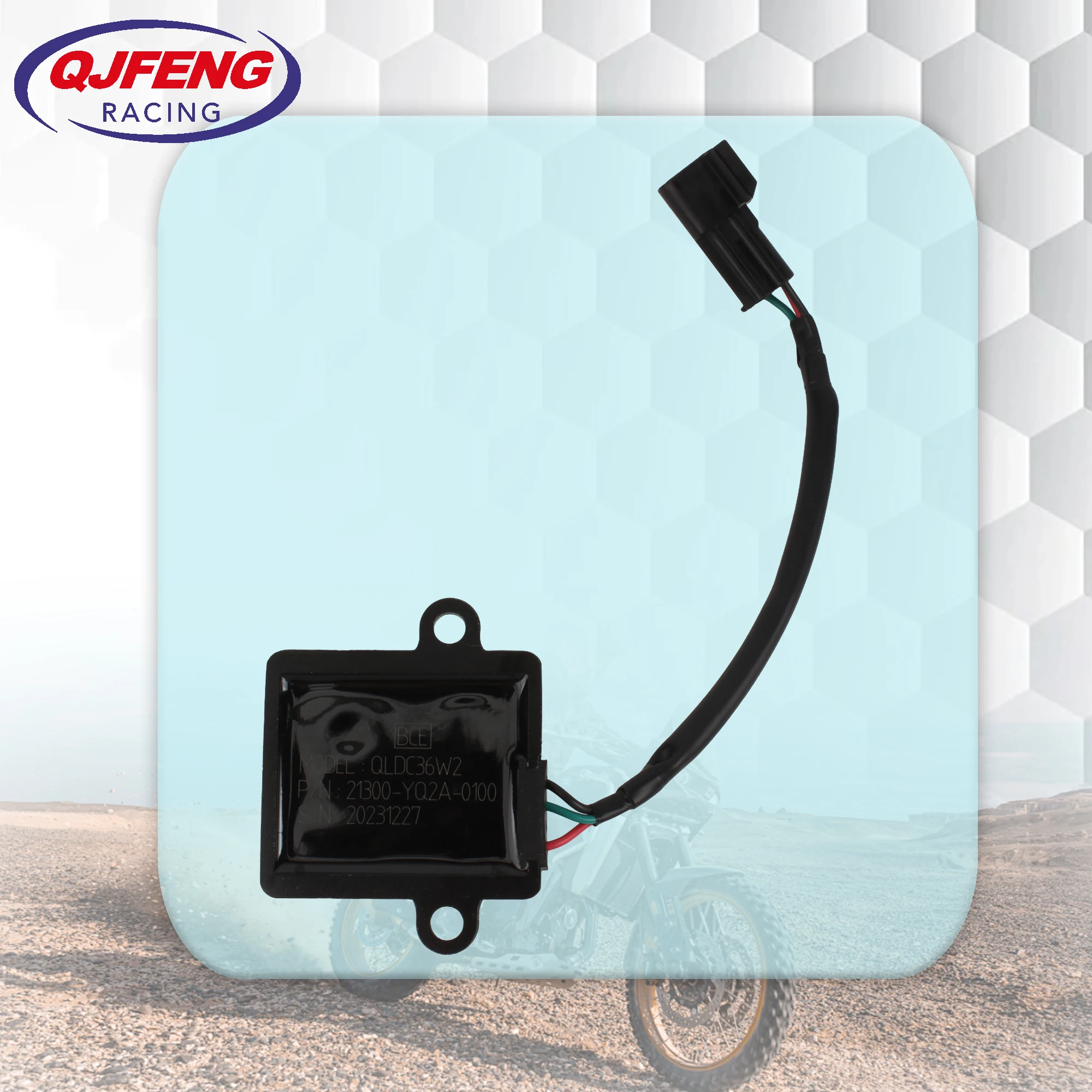 

Motorcycle Voltage Regulator Converter Rectifier for Surron Light Bee Electric Accessories Motocross Pit Dirt Bike Enduro