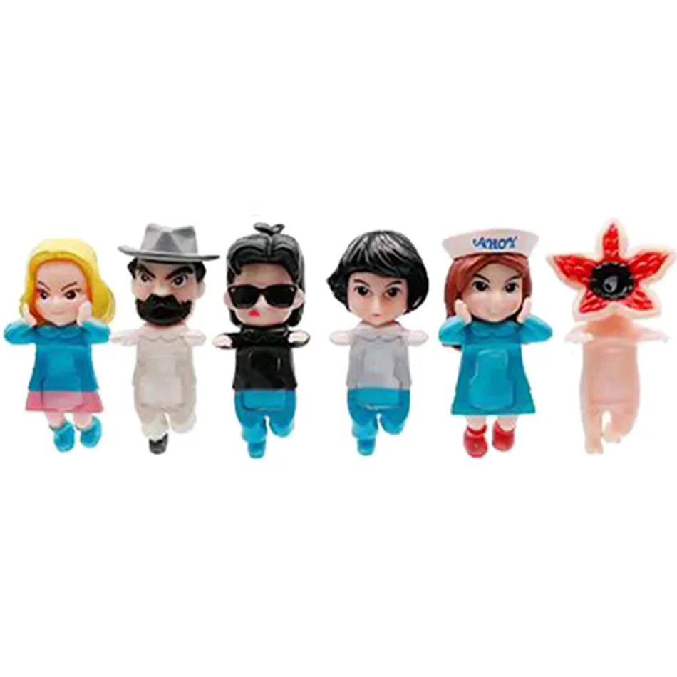 New12 pz/set Anime PVC Cieco Scatola Serie Anime Figure Mini Statua Periferica Scrivania Ornamenti Appassionati di Bambole Per Bambini Halloween Giocattoli Regalo