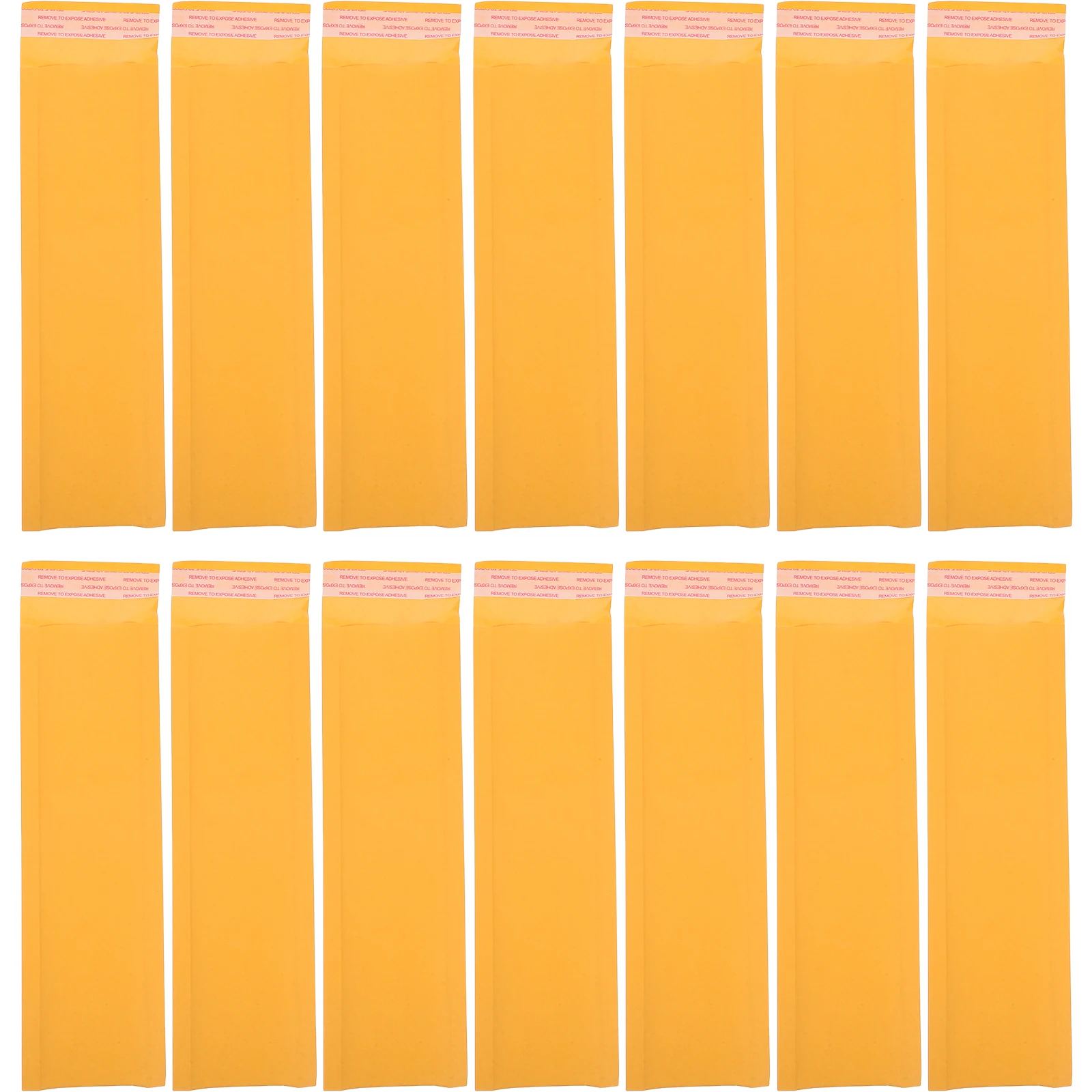 

50pcs Mailer Envelopes Craft Paper Self Sealing Yellow Mailing for Shipping Small Items Waterproof Packaging