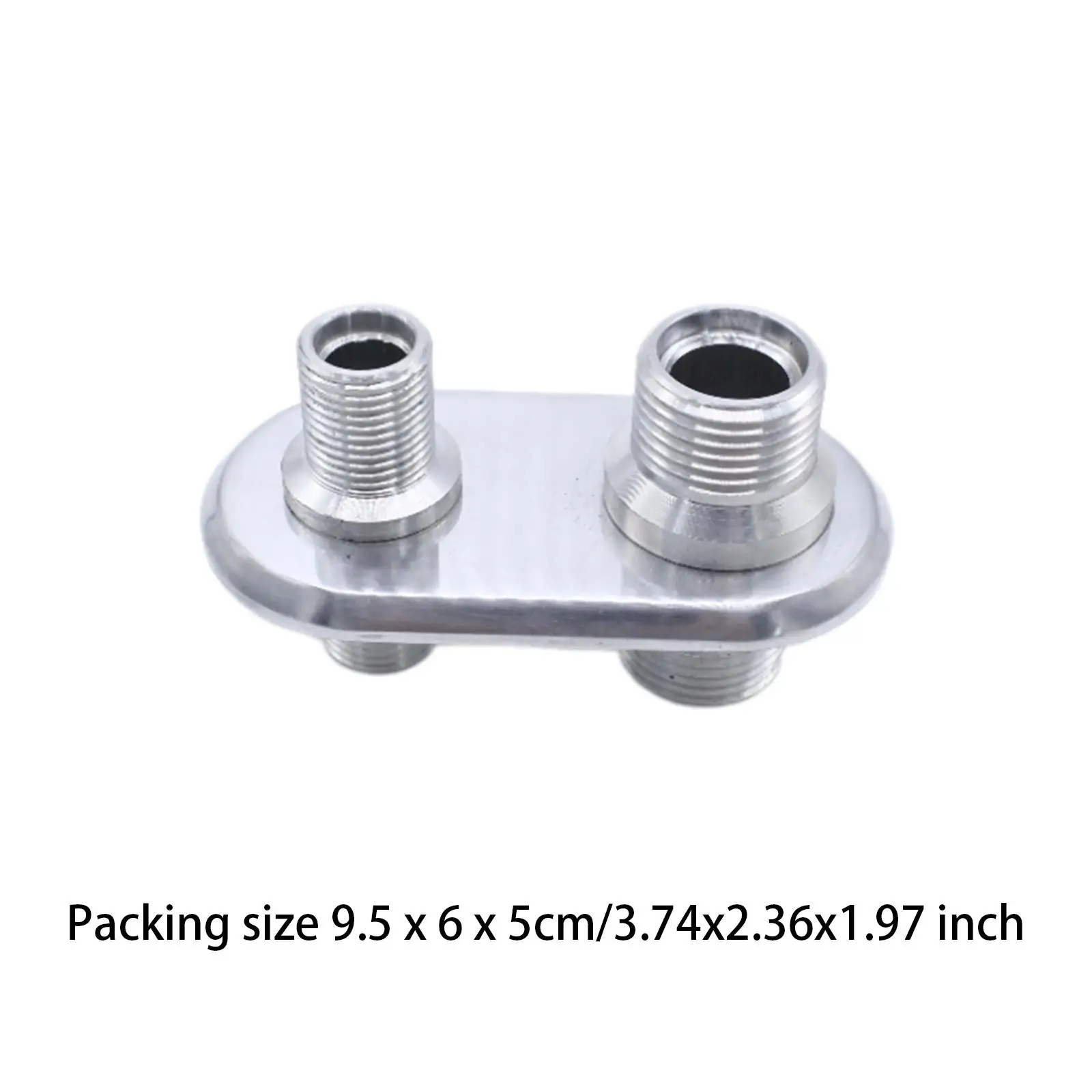 Auto 2-Port-Klimaanlage, Heizung, robuste Ersatzteile, einfache Installation, generisches Zubehör, Billet-Aluminium-Ersatz