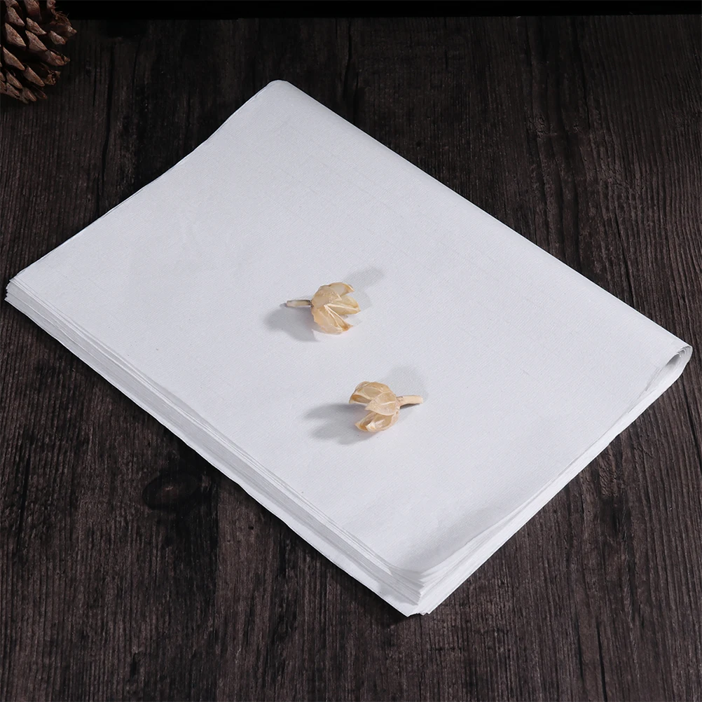 

8 Size Xuan Paper Soft Ink Absorbent Chinese Calligraphy Rice Paper Sumi Drawing Practice Sheet Art Supplies