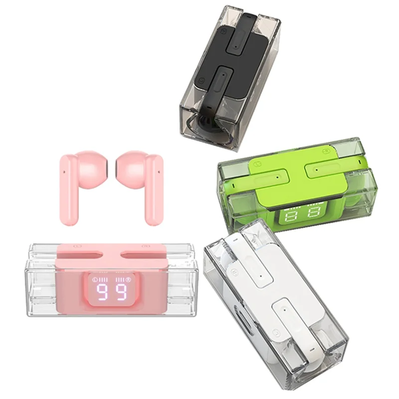 

-A23G Новые SP28 Bluetooth 5,3 Беспроводные наушники TWS Смарт-наушники с сенсорным вызовом Водонепроницаемые игровые наушники с шумоподавлением