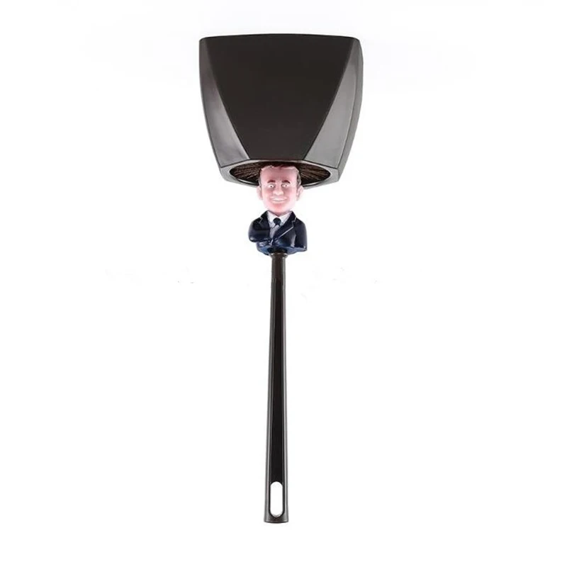 Hot Sale Emmanuel Macron WC Toilette France President Toilet Brush Make The Toilet Great Again Toilet Brush Bathroom Products