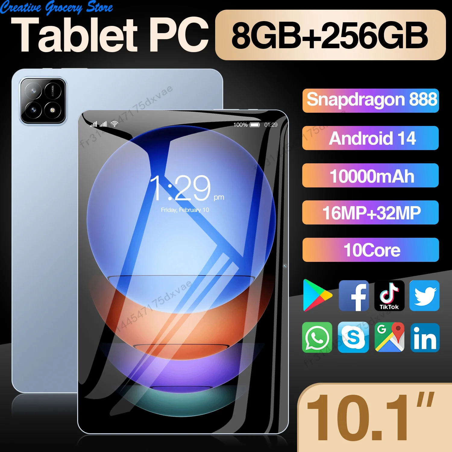 yZ[z2025 Pad 6s ŐVO[oŃ^ubg Android 14 Snapdragon 8Gen3 11C` \tgCgXN[ WiFi GPS WPS 5G PC