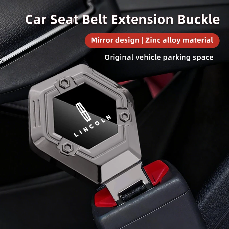 

Hexagonal car seat belt buckle For Lincoln MKZ MKX Aviator Navigator Continental Corsair MKC MKT Nautilus Voyager