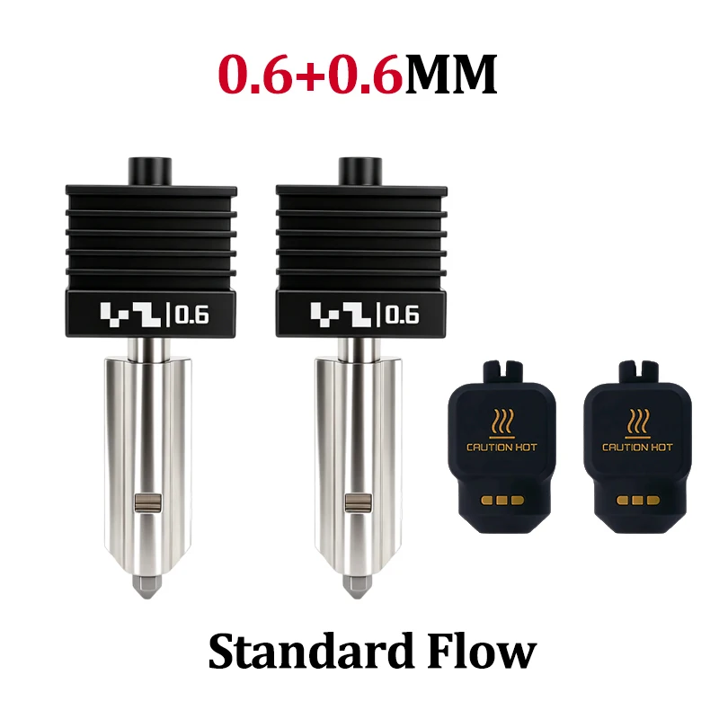 Für Bambu X2D P2S H2S Hotend – Bambu Lab Quick Swap Extruder, gehärteter Stahl Druckkopf, P2S Hotend Heizeinheit Ersatz
