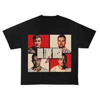 Big Time Rush in Real Life Worldwide Tour 2025 summer cotton Men's Women top tee Streetwear Casual Trendy Oversize Loose classic